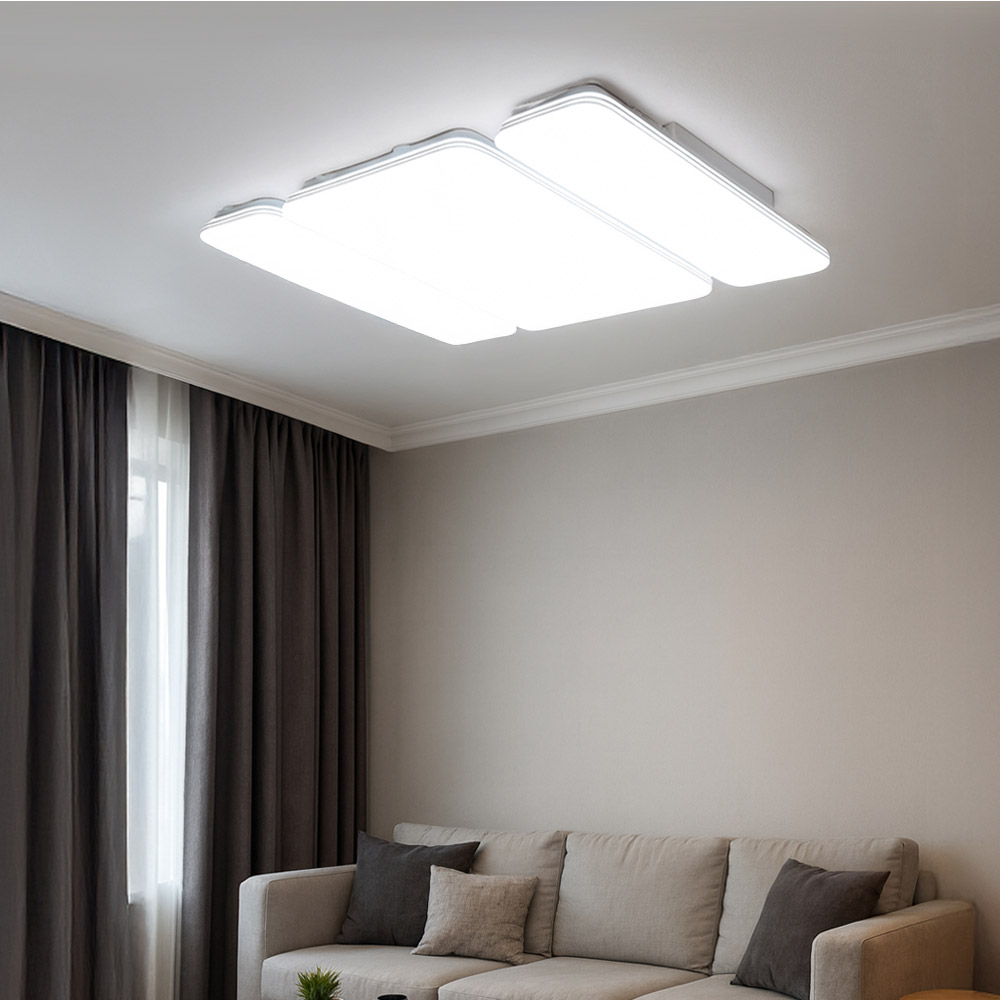 LED 실버 투라인 거실등
            
            
                1+2+1 120W